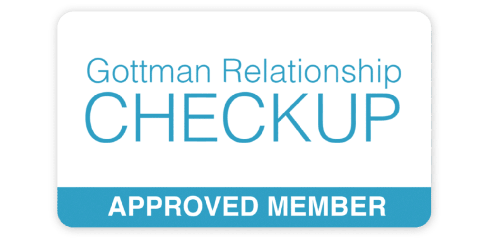 Gottman Relationship Checkup Approved Member